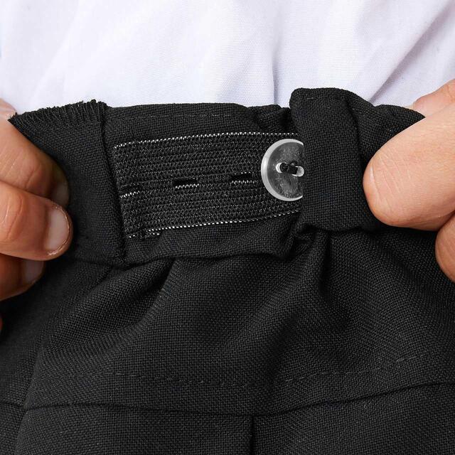 M&S Girls 2pk Black Crease Resistant School Skirts, 4-14 Years thumbnail 5