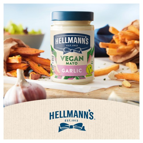 Hellmann's Vegan Garlic Mayonnaise thumbnail 6
