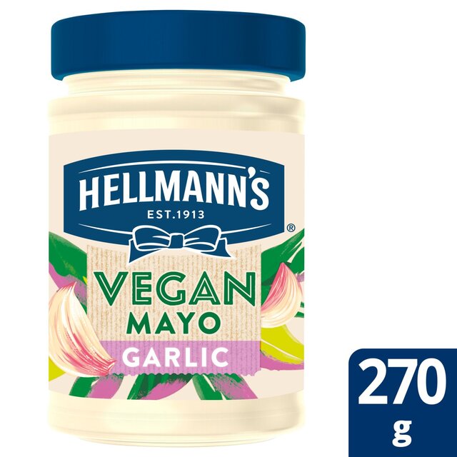 Hellmann's Vegan Garlic Mayonnaise thumbnail 2