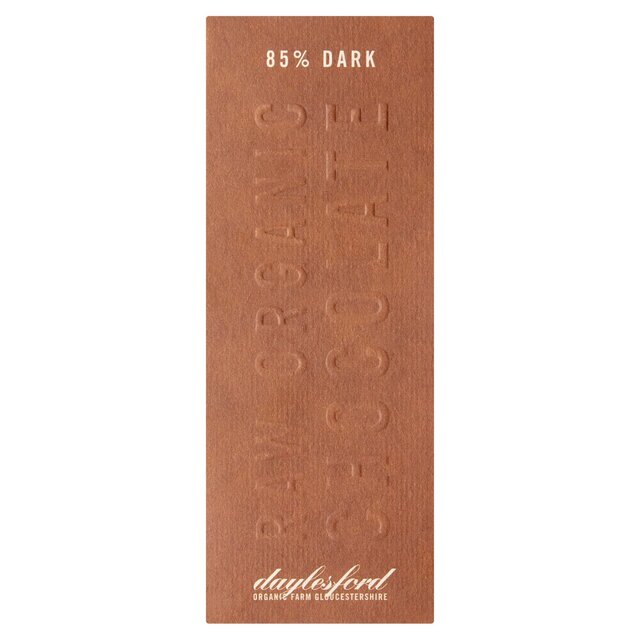 Daylesford Organic Raw Chocolate Bar - Dark 85%