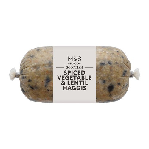 M&S Scottish Spiced Vegetable & Lentil Haggis
