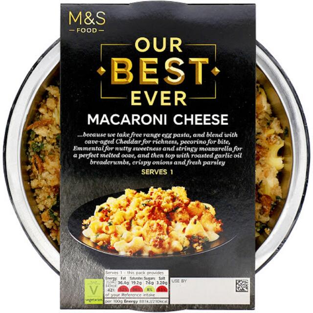 M&S Our Best Ever Macaroni Cheese for One