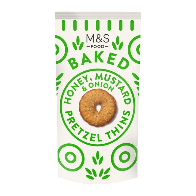 M&S Honey, Mustard & Onion Pretzel Thins