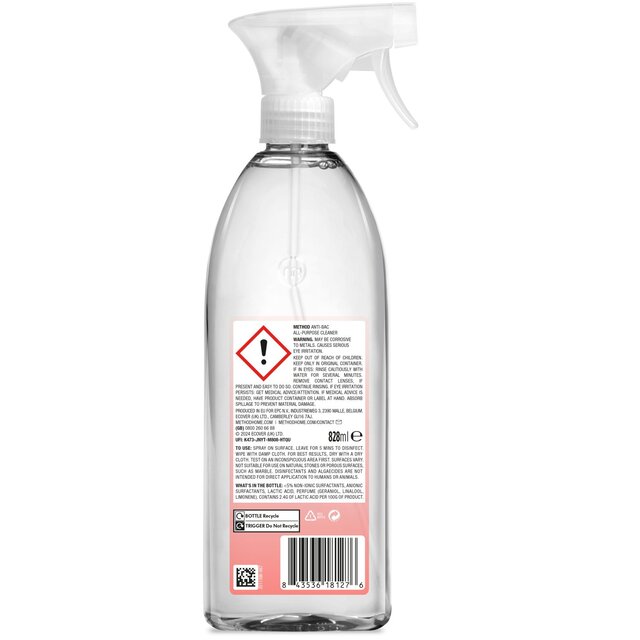 Method Antibacterial All Purpose Cleaner Peach Blossom thumbnail 2