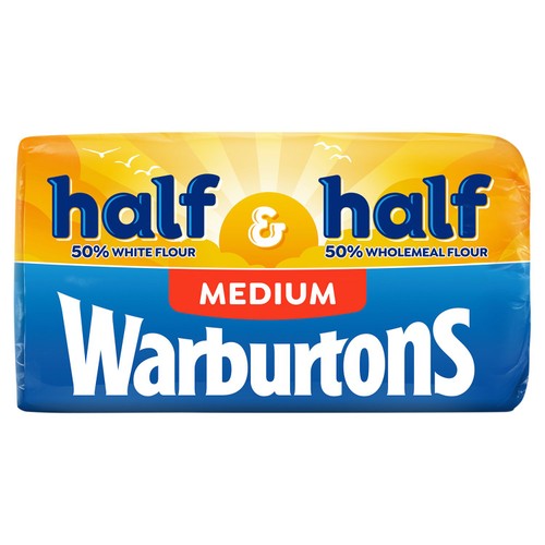Warburtons Half & Half Medium 
