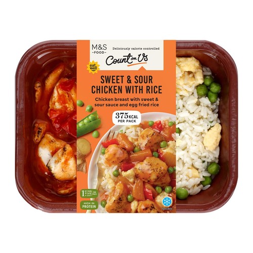 M&S Count On Us Sweet & Sour Chicken