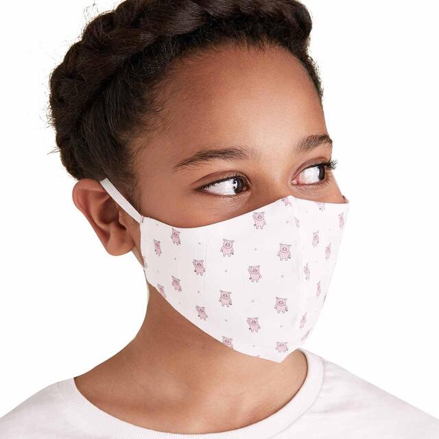 M&S Kids Covid Face Coverings Percy Pig thumbnail 3