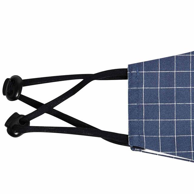 M&S Adult Reusable Covid Face Coverings Blue Mix thumbnail 2