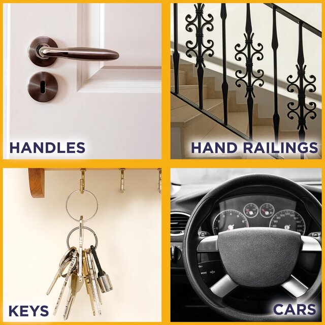 Microban 24 Hour Multi Purpose Anti-Bacterial Aerosol Fresh thumbnail 4