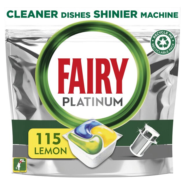 Fairy Automatic Dishwasher Tablets Platinum Lemon thumbnail 2