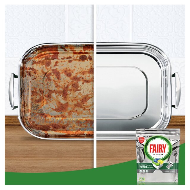 Fairy Automatic Dishwasher Tablets Platinum Lemon thumbnail 4