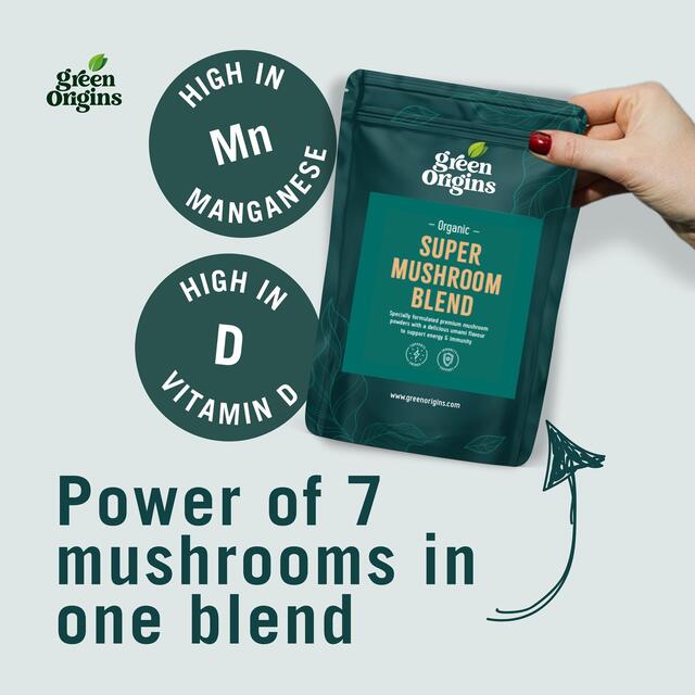 Green Origins Organic Super Mushroom Blend thumbnail 3