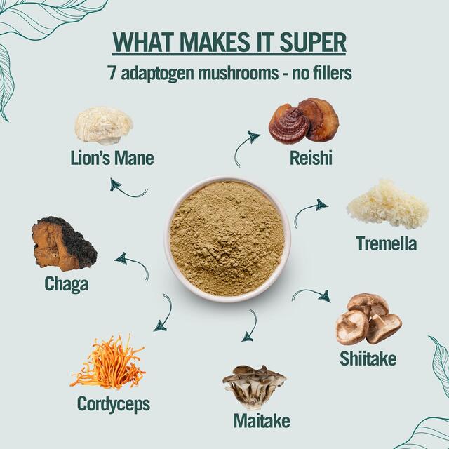 Green Origins Organic Super Mushroom Blend thumbnail 7