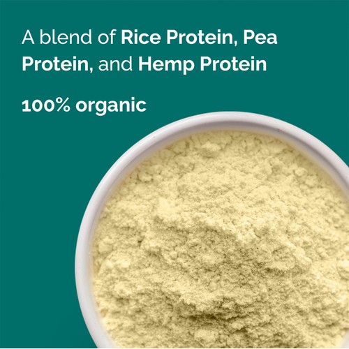 Green Origins Organic Plant Protein Blend with Rice, Pea, Hemp thumbnail 3