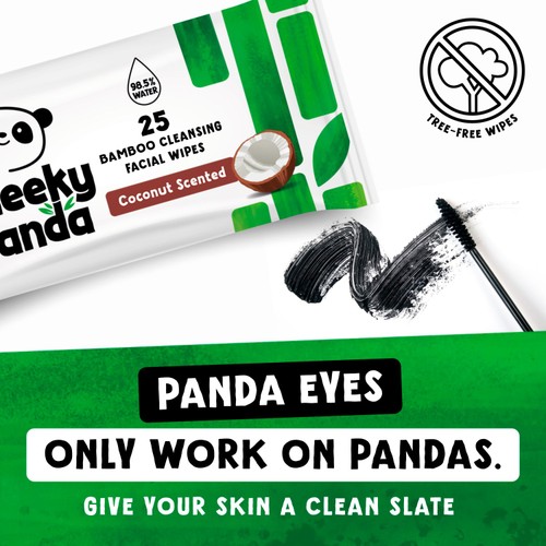 The Cheeky Panda Bamboo Facial Cleansing Wipes Coconut Scented thumbnail 5