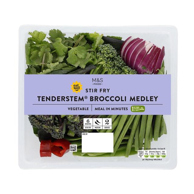M&S Tenderstem Broccoli & Garlic Stir Fry thumbnail 2