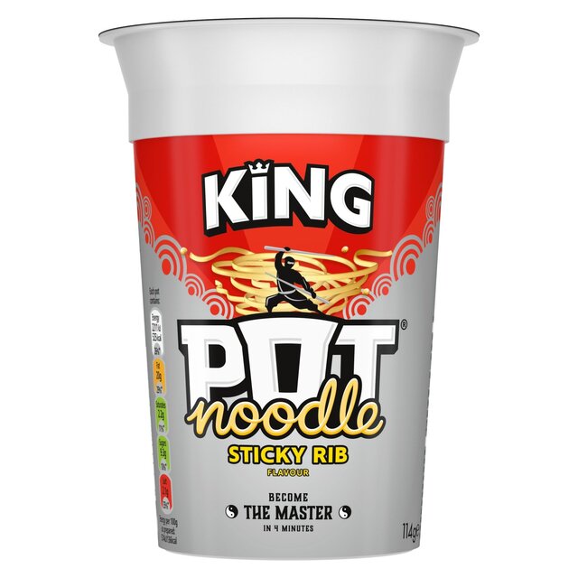 King Pot Noodle Sticky Rib