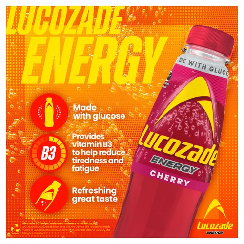 Lucozade Energy Cherry thumbnail 3