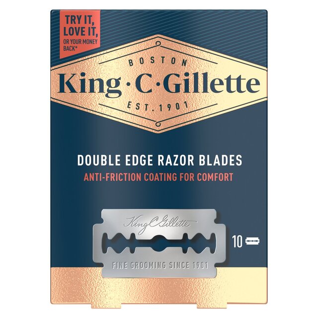 King C. Gillette Double Edge Safety Razor Blades thumbnail 2