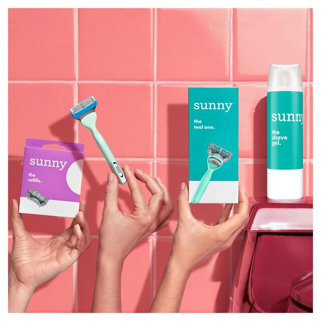 Sunny The Teal One 5 Blade Razor thumbnail 6
