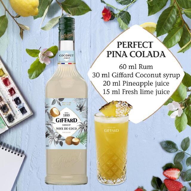 Giffard Coconut Syrup thumbnail 2