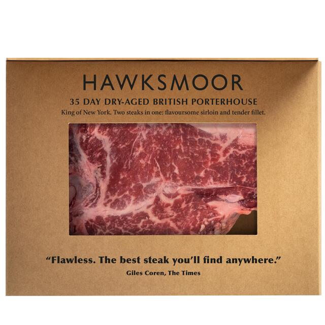 Hawksmoor 35 Day Aged British Porterhouse Steak thumbnail 2