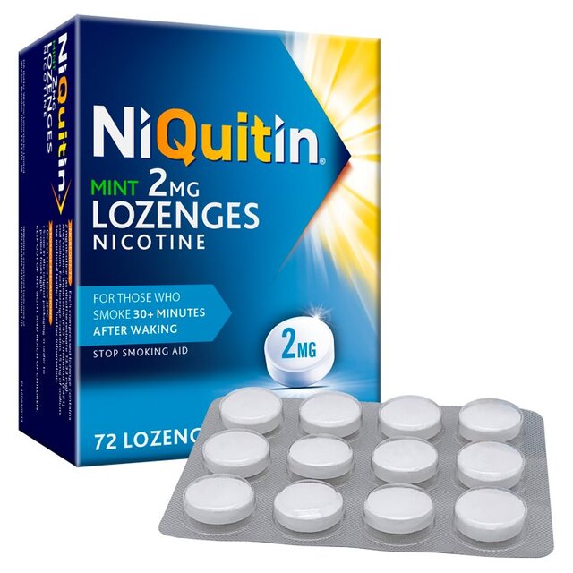 NiQuitin Mint 2mg Lozenges Nicotine thumbnail 3