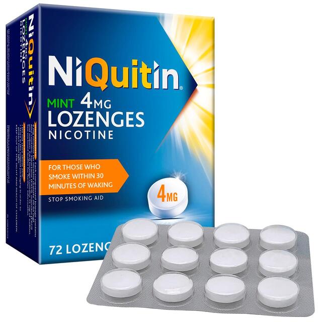 NiQuitin Mint 4mg Lozenges Nicotine thumbnail 2