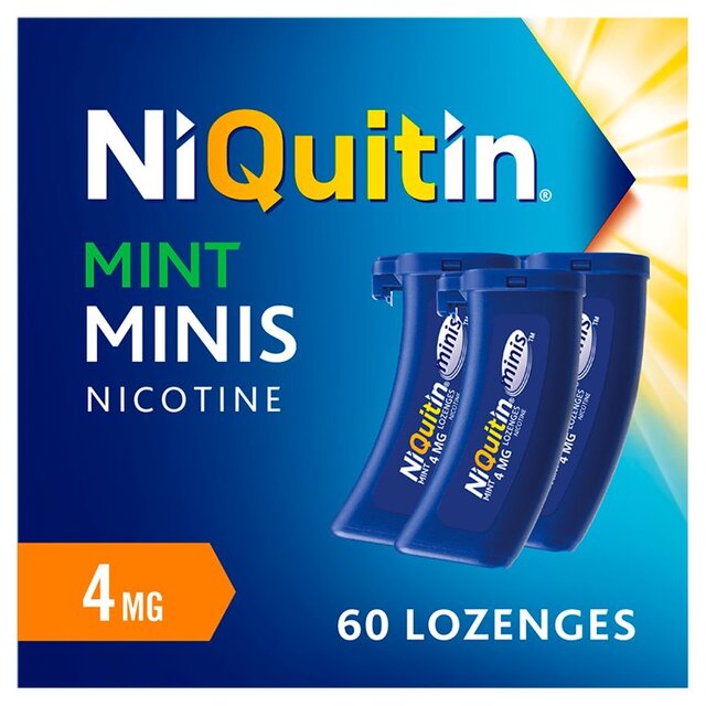 NiQuitin Mint 4mg Lozenges Nicotine