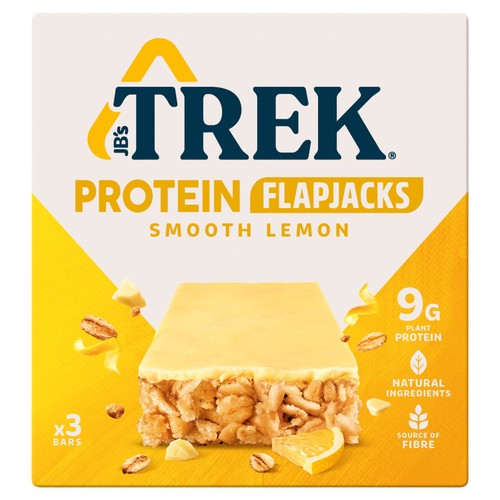 TREK Smooth Lemon Protein Flapjacks Multipack thumbnail 5