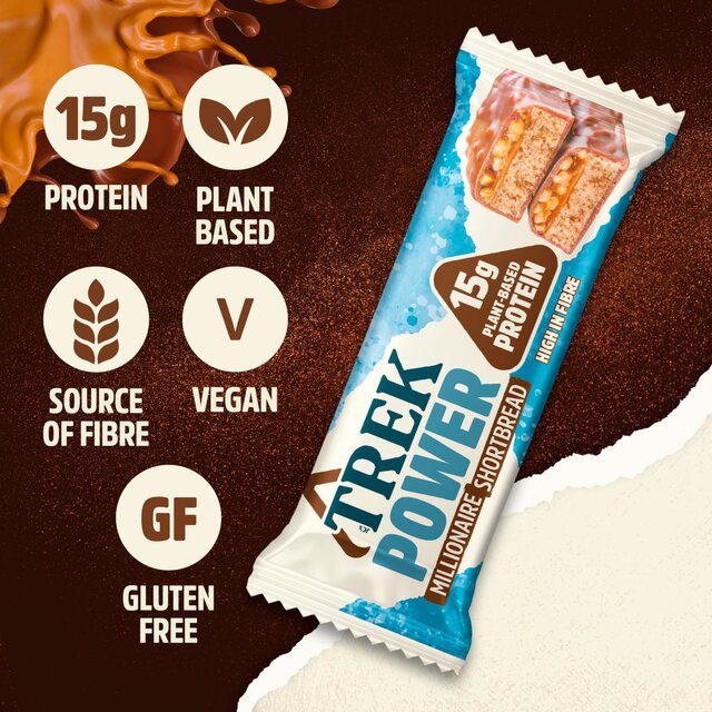 TREK Power Millionaire Shortbread Protein Bar thumbnail 4