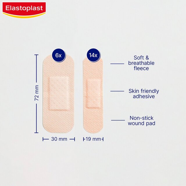 Elastoplast Sensitive Plasters Multi Tone Light thumbnail 3