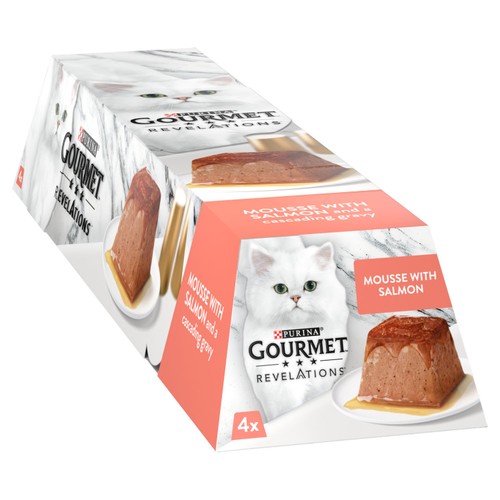 Gourmet Revelations Mousse Salmon Wet Cat Food thumbnail 5