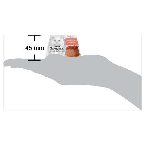 Gourmet Revelations Mousse Salmon Wet Cat Food thumbnail 6