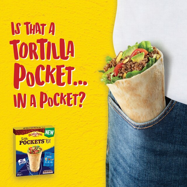 Old El Paso Mexican Mild Tortilla Pockets Kit thumbnail 4