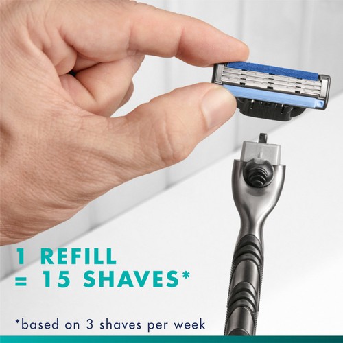 Gillette Mach 3 Razor Blades thumbnail 3