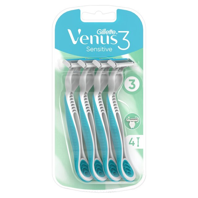 Gillette Venus 3 Disposable Razors Sensitive thumbnail 2