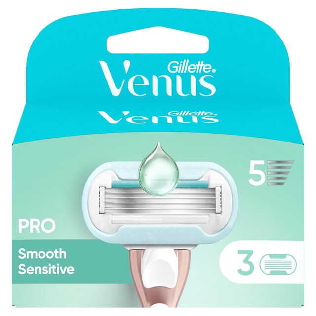 Gillette Venus Deluxe Smooth Sensitive Razor Blades 3 thumbnail 2