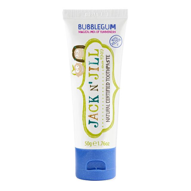 Jack N' Jill Natural Certified Toothpaste Bubblegum 50g