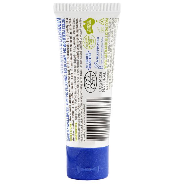 Jack N' Jill Natural Certified Toothpaste Bubblegum 50g thumbnail 2
