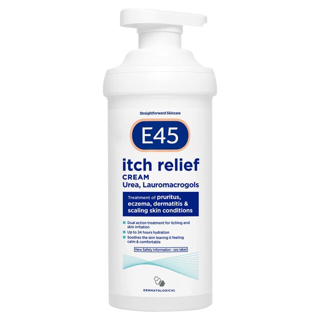 E45 Itch Relief Cream for Itchy Irritated Skin & Eczema