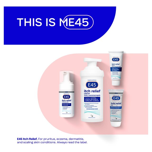 E45 Itch Relief Cream for Itchy Irritated Skin & Eczema thumbnail 4