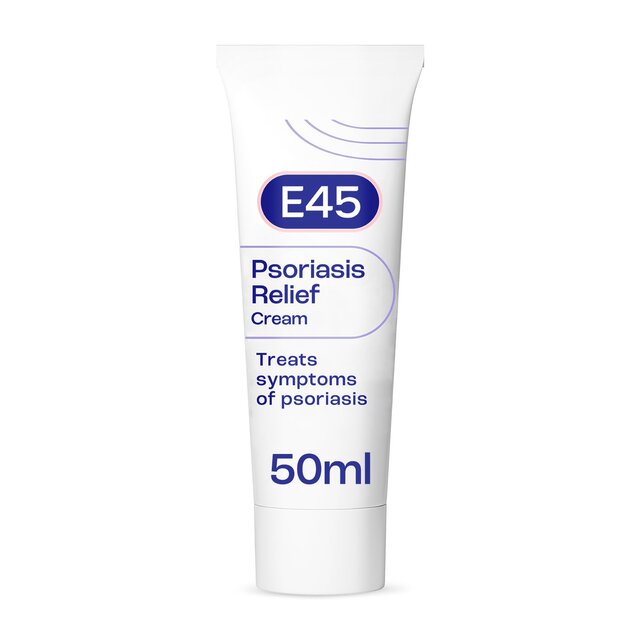 E45 Psoriasis Cream to Reduce Scaling Itching & Redness
