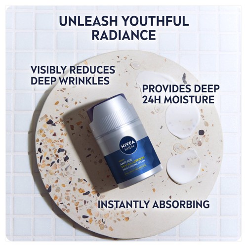 NIVEA MEN Hyaluron Anti-Age Face Moistursing Cream SPF15  thumbnail 3