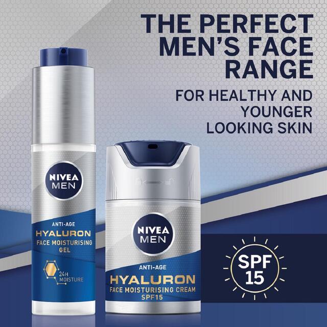 NIVEA MEN Hyaluron Anti-Age Face Moistursing Cream SPF15 thumbnail 4