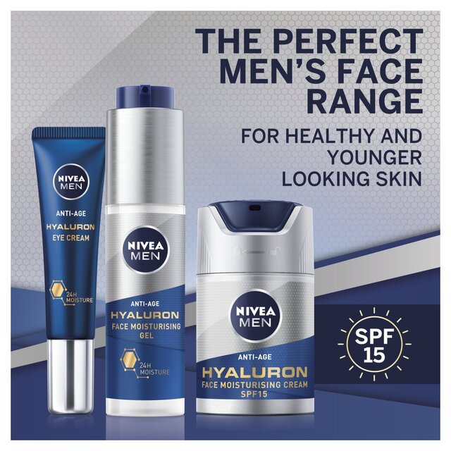 NIVEA MEN Hyaluron Anti-Age Face Moistursing Cream SPF15 thumbnail 5