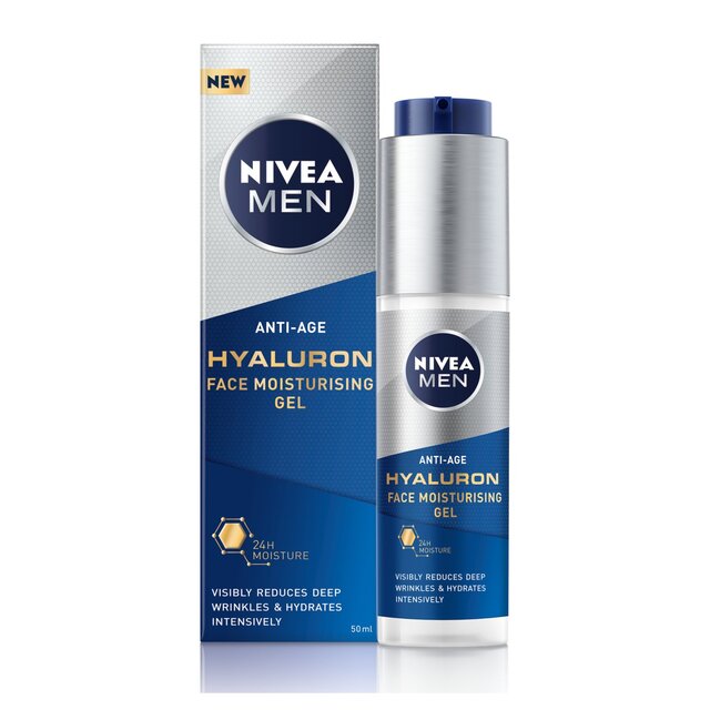 NIVEA MEN Hyaluron Anti-Age Face Moisturising Gel