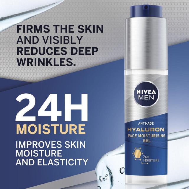 NIVEA MEN Hyaluron Anti-Age Face Moisturising Gel thumbnail 2