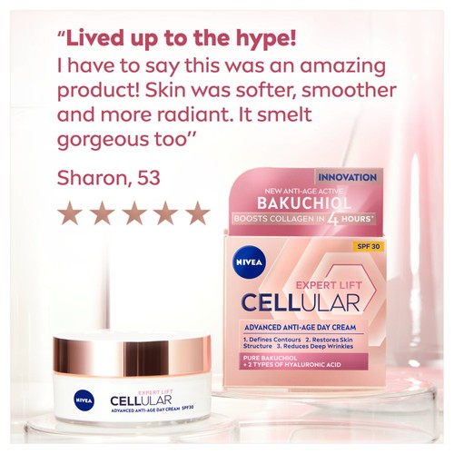 NIVEA Hyaluron Cellular Elasticity Filler Anti-Wrinkle Day Face Cream SPF30 thumbnail 2
