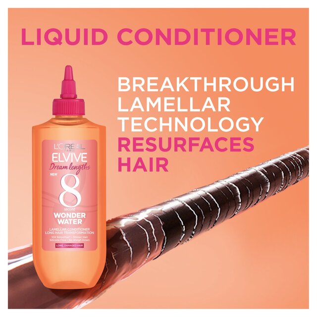 L'Oreal Elvive Dream Lengths Wonder Water 8 Second Hair Treatment thumbnail 3